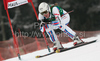 Aurelie Revillet of France skiing during women Super-G race of Audi FIS alpine skiing World Cup in Haus im Ennstal, Austria. Super-G race of Women Audi FIS Alpine skiing World Cup 2009-10 was held in Haus im Ennstal, Austria, on 10th of January 2010.
