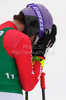 Maria Riesch of Germany reacts in finish of women Super-G race of Audi FIS alpine skiing World Cup in Haus im Ennstal, Austria. Super-G race of Women Audi FIS Alpine skiing World Cup 2009-10 was held in Haus im Ennstal, Austria, on 10th of January 2010.
