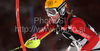 Leader after first run Susanne Riesch of Germany skiing in first run of Women slalom race of Audi FIS alpine skiing World Cup in Flachau, Austria. Slalom race of Women Audi FIS Alpine skiing World Cup 2009-10 was held in Flachau, Austria, on 12th of January 2010.
