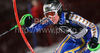 Ninth after first run Therese Borssen of Sweden skiing in first run of Women slalom race of Audi FIS alpine skiing World Cup in Flachau, Austria. Slalom race of Women Audi FIS Alpine skiing World Cup 2009-10 was held in Flachau, Austria, on 12th of January 2010.
