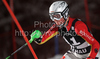 Fanny Chmelar of Germany skiing in first run of Women slalom race of Audi FIS alpine skiing World Cup in Flachau, Austria. Slalom race of Women Audi FIS Alpine skiing World Cup 2009-10 was held in Flachau, Austria, on 12th of January 2010.
