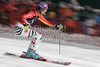 Maria Riesch of Germany skiing in second run of Women slalom race of Audi FIS alpine skiing World Cup in Flachau, Austria. Slalom race of Women Audi FIS Alpine skiing World Cup 2009-10 was held in Flachau, Austria, on 12th of January 2010.

