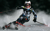Nina Loeseth of Norway skiing in first run of Women slalom race of Audi FIS alpine skiing World Cup in Flachau, Austria. Slalom race of Women Audi FIS Alpine skiing World Cup 2009-10 was held in Flachau, Austria, on 12th of January 2010.

