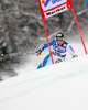 Giulia Gianesini of Italy skiing in first run of Women giant slalom race of Audi FIS alpine skiing World Cup in Maribor, Slovenia. Giant slalom race of Women Audi FIS Alpine skiing World Cup 2009-10 was held in Maribor, Slovenia, on 16th of January 2010.
