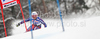 Chemmy Alcott of Great Britain skiing in first run of Women giant slalom race of Audi FIS alpine skiing World Cup in Maribor, Slovenia. Giant slalom race of Women Audi FIS Alpine skiing World Cup 2009-10 was held in Maribor, Slovenia, on 16th of January 2010.
