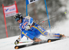 Frida Hansdotter of Sweden skiing in first run of Women giant slalom race of Audi FIS alpine skiing World Cup in Maribor, Slovenia. Giant slalom race of Women Audi FIS Alpine skiing World Cup 2009-10 was held in Maribor, Slovenia, on 16th of January 2010.
