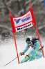 Ula Hafner of Slovenia skiing in first run of Women giant slalom race of Audi FIS alpine skiing World Cup in Maribor, Slovenia. Giant slalom race of Women Audi FIS Alpine skiing World Cup 2009-10 was held in Maribor, Slovenia, on 16th of January 2010.
