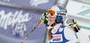 Lindsey Vonn of USA reacts in finish of first run of Women giant slalom race of Audi FIS alpine skiing World Cup in Maribor, Slovenia. Giant slalom race of Women Audi FIS Alpine skiing World Cup 2009-10 was held in Maribor, Slovenia, on 16th of January 2010.
