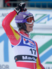 Second placed Maria Riesch of Germany reacts in finish of second run of Women giant slalom race of Audi FIS alpine skiing World Cup in Maribor, Slovenia. Giant slalom race of Women Audi FIS Alpine skiing World Cup 2009-10 was held in Maribor, Slovenia, on 16th of January 2010.
