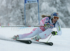 Lindsey Vonn of USA skiing in second run of Women giant slalom race of Audi FIS alpine skiing World Cup in Maribor, Slovenia. Giant slalom race of Women Audi FIS Alpine skiing World Cup 2009-10 was held in Maribor, Slovenia, on 16th of January 2010.
