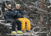 Finnish coaches Janez Slivnik (L) and Janez Hladnik (R) before first run of Women giant slalom race of Audi FIS alpine skiing World Cup in Maribor, Slovenia. Giant slalom race of Women Audi FIS Alpine skiing World Cup 2009-10 was held in Maribor, Slovenia, on 16th of January 2010.
