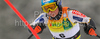 Seventh placed after first run Tanja Poutiainen of Finland skiing in first run of Women slalom race of Audi FIS alpine skiing World Cup in Maribor, Slovenia. Slalom race of Women Audi FIS Alpine skiing World Cup 2009-10 was held in Maribor, Slovenia, on 17th of January 2010.
