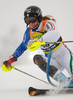 Manuela Moelgg of Italy skiing in first run of Women slalom race of Audi FIS alpine skiing World Cup in Maribor, Slovenia. Slalom race of Women Audi FIS Alpine skiing World Cup 2009-10 was held in Maribor, Slovenia, on 17th of January 2010.
