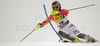 Katharina Duerr of Germany skiing in first run of Women slalom race of Audi FIS alpine skiing World Cup in Maribor, Slovenia. Slalom race of Women Audi FIS Alpine skiing World Cup 2009-10 was held in Maribor, Slovenia, on 17th of January 2010.
