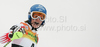 Marlies Schild of Austria reacts in finish of first run of Women slalom race of Audi FIS alpine skiing World Cup in Maribor, Slovenia. Slalom race of Women Audi FIS Alpine skiing World Cup 2009-10 was held in Maribor, Slovenia, on 17th of January 2010.
