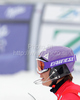 Third placed Maria Riesch of Germany reacts in finish of second run of Women slalom race of Audi FIS alpine skiing World Cup in Maribor, Slovenia. Slalom race of Women Audi FIS Alpine skiing World Cup 2009-10 was held in Maribor, Slovenia, on 17th of January 2010.

