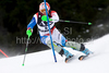 Silvan Zurbriggen (SUI) attacks a control gate while competing in the mens Hahnenkamm slalom race part of the  70th Hahnenkamm Rennen race weekend, which is a fixture on the 2009/10 Audi FIS Alpine Skiing World Cup. Slalom race of men Audi FIS Alpine skiing World cup was held in Kitzbuhel, Austria, on 24th of January 2010.
