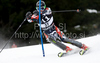 Kilian Albrecht (BUL) attacks a control gate while competing in the mens Hahnenkamm slalom race part of the  70th Hahnenkamm Rennen race weekend, which is a fixture on the 2009/10 Audi FIS Alpine Skiing World Cup. Slalom race of men Audi FIS Alpine skiing World cup was held in Kitzbuhel, Austria, on 24th of January 2010.

