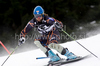 Filip Trejbal (CZE) attacks a control gate while competing in the mens Hahnenkamm slalom race part of the  70th Hahnenkamm Rennen race weekend, which is a fixture on the 2009/10 Audi FIS Alpine Skiing World Cup. Slalom race of men Audi FIS Alpine skiing World cup was held in Kitzbuhel, Austria, on 24th of January 2010.
