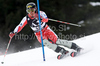 Naoki Yuasa (JPN) attacks a control gate while competing in the mens Hahnenkamm slalom race part of the  70th Hahnenkamm Rennen race weekend, which is a fixture on the 2009/10 Audi FIS Alpine Skiing World Cup. Slalom race of men Audi FIS Alpine skiing World cup was held in Kitzbuhel, Austria, on 24th of January 2010.
