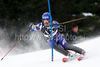 Kentaro Minagawa (JPN) attacks a control gate while competing in the mens Hahnenkamm slalom race part of the  70th Hahnenkamm Rennen race weekend, which is a fixture on the 2009/10 Audi FIS Alpine Skiing World Cup. Slalom race of men Audi FIS Alpine skiing World cup was held in Kitzbuhel, Austria, on 24th of January 2010.
