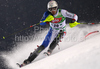 Patrick Thaler of Italy skiing in first run of Men Night slalom race of Audi FIS alpine skiing World Cup in Schladming, Austria. Slalom race of Men Audi FIS Alpine skiing World Cup 2009-10 was held in Schladming, Austria, on 26th of January 2010.
