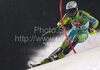 Mitja Dragsic of Slovenia skiing in first run of Men Night slalom race of Audi FIS alpine skiing World Cup in Schladming, Austria. Slalom race of Men Audi FIS Alpine skiing World Cup 2009-10 was held in Schladming, Austria, on 26th of January 2010.
