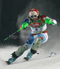 Silvan Zurbriggen of Switzerland skiing in second run of Men Night slalom race of Audi FIS alpine skiing World Cup in Schladming, Austria. Slalom race of Men Audi FIS Alpine skiing World Cup 2009-10 was held in Schladming, Austria, on 26th of January 2010.

