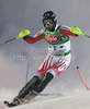 Reinfried Herbst of Austria skiing in second run of Men Night slalom race of Audi FIS alpine skiing World Cup in Schladming, Austria. Slalom race of Men Audi FIS Alpine skiing World Cup 2009-10 was held in Schladming, Austria, on 26th of January 2010.
