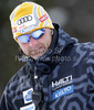 Finnish coach Christian Leitner during first run of Men giant slalom race of Audi FIS alpine skiing World Cup in Kranjska Gora, Slovenia. Giant slalom race of Men Audi FIS Alpine skiing World Cup 2009-10, which substituted canceled giant slalom race from Adelboden, Switzerland, was held on Friday in Kranjska Gora, Slovenia, on 29th of January 2010.
