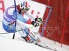 Fifth after first run Carlo Janka of Switzerland skiing in first run of Men giant slalom race of Audi FIS alpine skiing World Cup in Kranjska Gora, Slovenia. Giant slalom race of Men Audi FIS Alpine skiing World Cup 2009-10, which substituted canceled giant slalom race from Adelboden, Switzerland, was held on Friday in Kranjska Gora, Slovenia, on 29th of January 2010.
