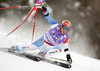 Didier Cuche of Switzerland skiing in first run of Men giant slalom race of Audi FIS alpine skiing World Cup in Kranjska Gora, Slovenia. Giant slalom race of Men Audi FIS Alpine skiing World Cup 2009-10, which substituted canceled giant slalom race from Adelboden, Switzerland, was held on Friday in Kranjska Gora, Slovenia, on 29th of January 2010.
