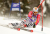 Felix Neureuther of Germany skiing in first run of Men giant slalom race of Audi FIS alpine skiing World Cup in Kranjska Gora, Slovenia. Giant slalom race of Men Audi FIS Alpine skiing World Cup 2009-10, which substituted canceled giant slalom race from Adelboden, Switzerland, was held on Friday in Kranjska Gora, Slovenia, on 29th of January 2010.
