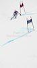 Didier Defago of Switzerland skiing in second run of Men giant slalom race of Audi FIS alpine skiing World Cup in Kranjska Gora, Slovenia. Giant slalom race of Men Audi FIS Alpine skiing World Cup 2009-10, which substituted canceled giant slalom race from Adelboden, Switzerland, was held on Friday in Kranjska Gora, Slovenia, on 29th of January 2010.
