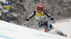 Leader after first run Kjetil Jansrud of Norway skiing in first run of second Men giant slalom race of Audi FIS alpine skiing World Cup in Kranjska Gora, Slovenia. Second giant slalom race of Men Audi FIS Alpine skiing World Cup 2009-10, was held on Saturday in Kranjska Gora, Slovenia, on 30th of January 2010.
