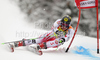 Fifth after first run Marcel Hirscher of Austria skiing in first run of second Men giant slalom race of Audi FIS alpine skiing World Cup in Kranjska Gora, Slovenia. Second giant slalom race of Men Audi FIS Alpine skiing World Cup 2009-10, was held on Saturday in Kranjska Gora, Slovenia, on 30th of January 2010.
