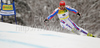 Tenth placed after first run Cyprien Richard of France skiing in first run of second Men giant slalom race of Audi FIS alpine skiing World Cup in Kranjska Gora, Slovenia. Second giant slalom race of Men Audi FIS Alpine skiing World Cup 2009-10, was held on Saturday in Kranjska Gora, Slovenia, on 30th of January 2010.
