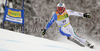 Davide Simoncelli of Italy skiing in first run Manfred Moelgg of Italy skiing in first run of second Men giant slalom race of Audi FIS alpine skiing World Cup in Kranjska Gora, Slovenia. Second giant slalom race of Men Audi FIS Alpine skiing World Cup 2009-10, was held on Saturday in Kranjska Gora, Slovenia, on 30th of January 2010.

