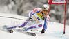 Steve Missillier of France skiing in first run of second Men giant slalom race of Audi FIS alpine skiing World Cup in Kranjska Gora, Slovenia. Second giant slalom race of Men Audi FIS Alpine skiing World Cup 2009-10, was held on Saturday in Kranjska Gora, Slovenia, on 30th of January 2010.
