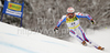 Gauthier De Tessieres of France skiing in first run of second Men giant slalom race of Audi FIS alpine skiing World Cup in Kranjska Gora, Slovenia. Second giant slalom race of Men Audi FIS Alpine skiing World Cup 2009-10, was held on Saturday in Kranjska Gora, Slovenia, on 30th of January 2010.

