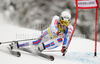 Thomas Mermillod Blondin of France skiing in first run of second Men giant slalom race of Audi FIS alpine skiing World Cup in Kranjska Gora, Slovenia. Second giant slalom race of Men Audi FIS Alpine skiing World Cup 2009-10, was held on Saturday in Kranjska Gora, Slovenia, on 30th of January 2010.
