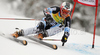 Leif Kristian Haugen of Norway skiing in first run of second Men giant slalom race of Audi FIS alpine skiing World Cup in Kranjska Gora, Slovenia. Second giant slalom race of Men Audi FIS Alpine skiing World Cup 2009-10, was held on Saturday in Kranjska Gora, Slovenia, on 30th of January 2010.
