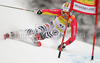 Felix Neureuther of Germany skiing in first run of second Men giant slalom race of Audi FIS alpine skiing World Cup in Kranjska Gora, Slovenia. Second giant slalom race of Men Audi FIS Alpine skiing World Cup 2009-10, was held on Saturday in Kranjska Gora, Slovenia, on 30th of January 2010.
