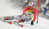 Felix Neureuther of Germany skiing in first run of second Men giant slalom race of Audi FIS alpine skiing World Cup in Kranjska Gora, Slovenia. Second giant slalom race of Men Audi FIS Alpine skiing World Cup 2009-10, was held on Saturday in Kranjska Gora, Slovenia, on 30th of January 2010.
