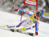 Francois Place of France skiing in first run of second Men giant slalom race of Audi FIS alpine skiing World Cup in Kranjska Gora, Slovenia. Second giant slalom race of Men Audi FIS Alpine skiing World Cup 2009-10, was held on Saturday in Kranjska Gora, Slovenia, on 30th of January 2010.
