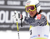 Forerunner Marcus Sandell of Finland reacts in finish of second run of second Men giant slalom race of Audi FIS alpine skiing World Cup in Kranjska Gora, Slovenia. Second giant slalom race of Men Audi FIS Alpine skiing World Cup 2009-10, was held on Saturday in Kranjska Gora, Slovenia, on 30th of January 2010.
