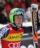Third placed Ted Ligety of USA reacts in finish of second run of second Men giant slalom race of Audi FIS alpine skiing World Cup in Kranjska Gora, Slovenia. Second giant slalom race of Men Audi FIS Alpine skiing World Cup 2009-10, was held on Saturday in Kranjska Gora, Slovenia, on 30th of January 2010.
