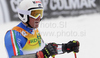 Fourth placed Massimiliano Blardone of Italy reacts in finish of second run of second Men giant slalom race of Audi FIS alpine skiing World Cup in Kranjska Gora, Slovenia. Second giant slalom race of Men Audi FIS Alpine skiing World Cup 2009-10, was held on Saturday in Kranjska Gora, Slovenia, on 30th of January 2010.
