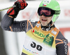 Krystof Kryzl of Czech reacts in finish of second run of second Men giant slalom race of Audi FIS alpine skiing World Cup in Kranjska Gora, Slovenia. Second giant slalom race of Men Audi FIS Alpine skiing World Cup 2009-10, was held on Saturday in Kranjska Gora, Slovenia, on 30th of January 2010.

