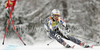 Marcus Sandell of Finland skiing in second run of second Men giant slalom race of Audi FIS alpine skiing World Cup in Kranjska Gora, Slovenia. Second giant slalom race of Men Audi FIS Alpine skiing World Cup 2009-10, was held on Saturday in Kranjska Gora, Slovenia, on 30th of January 2010.
